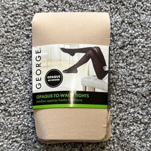 George Opaque 40 Denier Tights - Tan